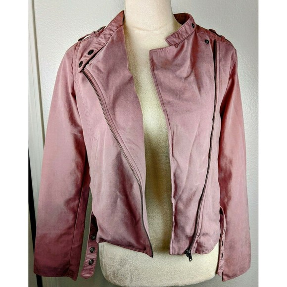 BE COOL Los Angeles Pink Blush Jacket Size Small - Picture 1 of 3